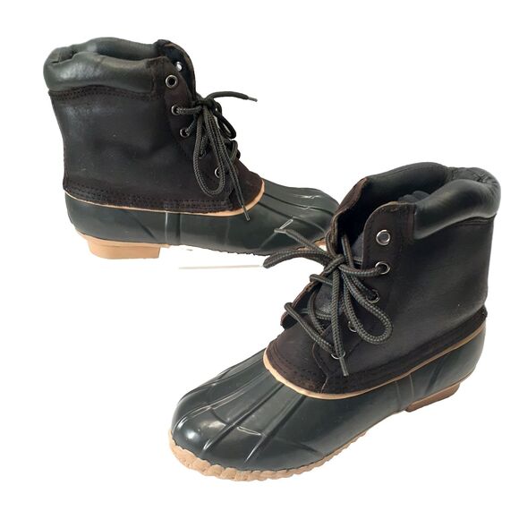 Midwest Traders Womens Thermalite Steel Shank Winter Duck Mud Boots Size 6 - Picture 1 of 11